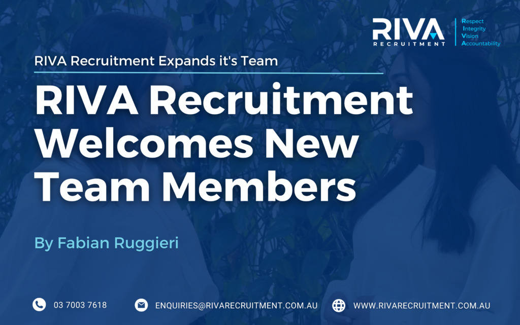 RIVA Welcomes two new employees